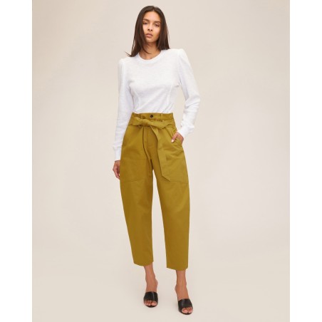 Value Edition Adler Canvas Balloon Pant in Ochre New Release