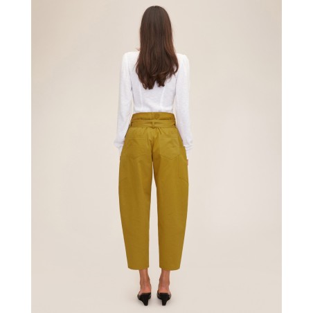 Value Edition Adler Canvas Balloon Pant in Ochre New Release