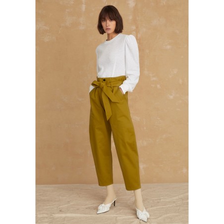 Value Edition Adler Canvas Balloon Pant in Ochre New Release