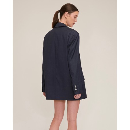 Value Edition Cohen Boyfriend Wool Blazer Dress Available for Immediate Shipping