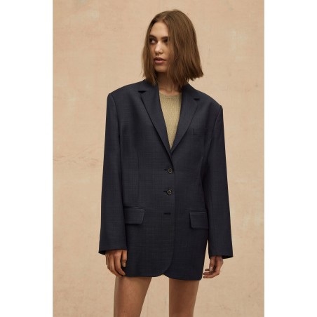 Value Edition Cohen Boyfriend Wool Blazer Dress Available for Immediate Shipping